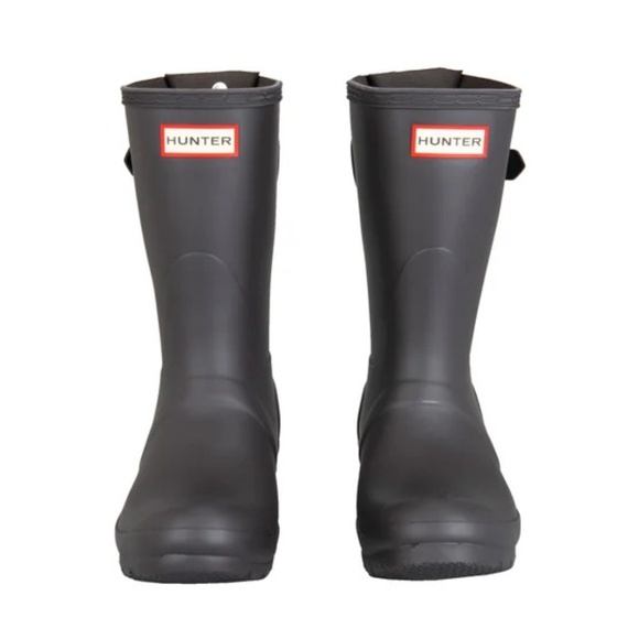 Hunter Women's Original Short Back Adjustable Rain Boot - Picture 2 of 5